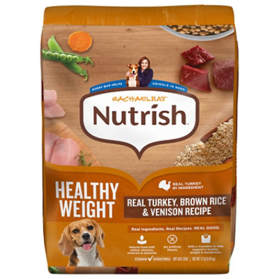 Rachael Ray Nutrish Dry Dog Turkey, Brown Rice & Venison - 12 LB - Image 1