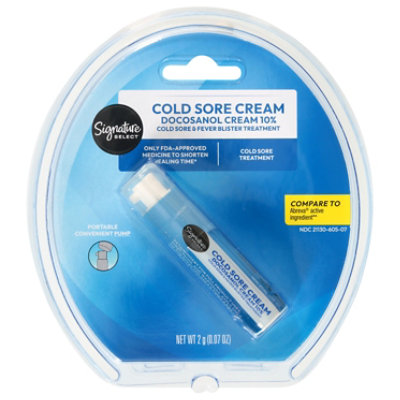 Signature Select Cold Sore Cream 10% Docosanol .07 Oz - 0.07 OZ - Image 2