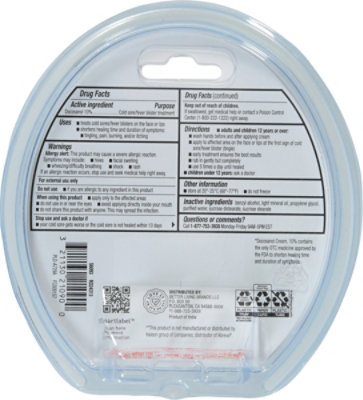 Signature Select Cold Sore Cream 10% Docosanol .07 Oz - 0.07 OZ - Image 4