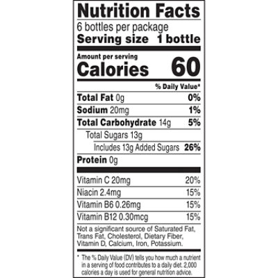 V8 Splash Berry Blend 6pk - 72.00 OZ - Image 2