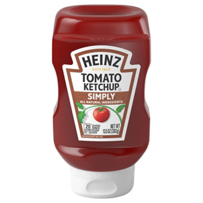 Heinz Simply Tomato Ketchup, 13.5 Oz Bottle - 13.5 OZ - Image 2
