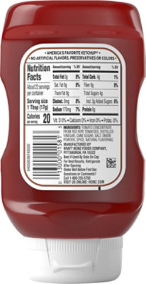 Heinz Simply Tomato Ketchup, 13.5 Oz Bottle - 13.5 OZ - Image 5