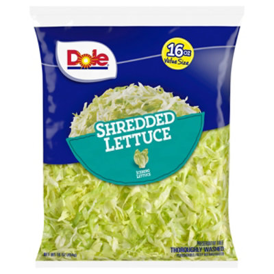 Dole Shredded Lettuce 16oz - OZ - Image 1