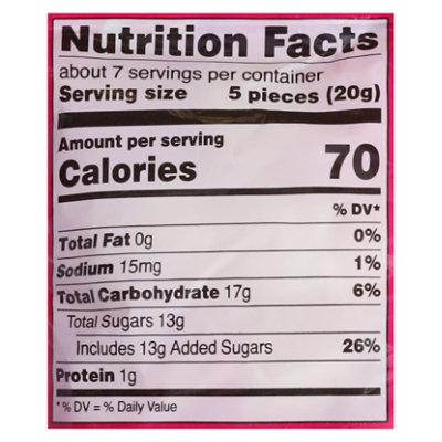 Smartie Squashies Rspbry&crm - 5 OZ - Image 3