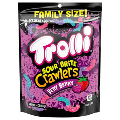 Trolli Sour Brite Crawler Very Berry - 14 OZ - Image 1