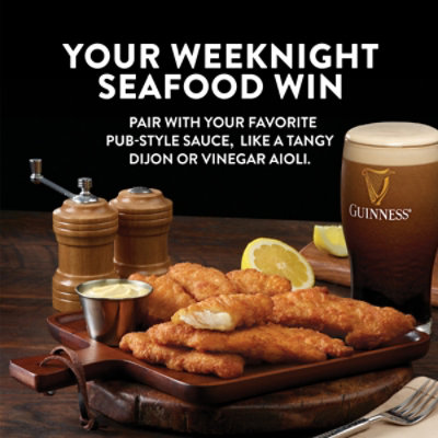 Sea Cuisine Guinness Battered Fish Strips - 18 OZ - Image 5