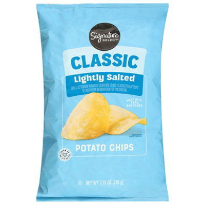 Signature Select Classic Lightly Salted Potato Chips 7.75 Oz - 7.75 OZ - Image 1