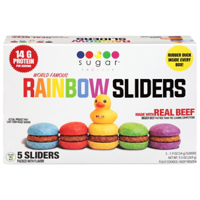 Sugar Factory Rainbow Beef Sliders 9.5 Oz - 9.5 OZ - Image 1