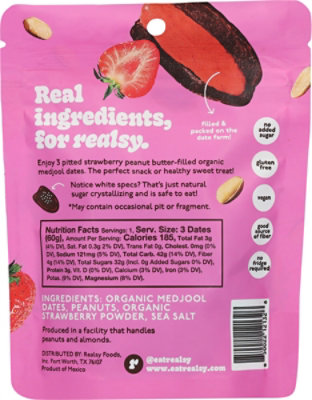 Realsy Peanut Butter & Jelly Filled Dates 2.1oz - 2.1 OZ - Image 5