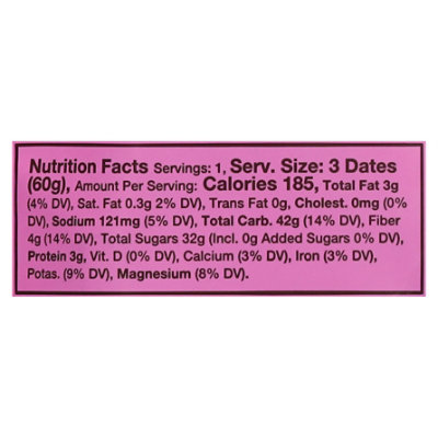 Realsy Peanut Butter & Jelly Filled Dates 2.1oz - 2.1 OZ - Image 3