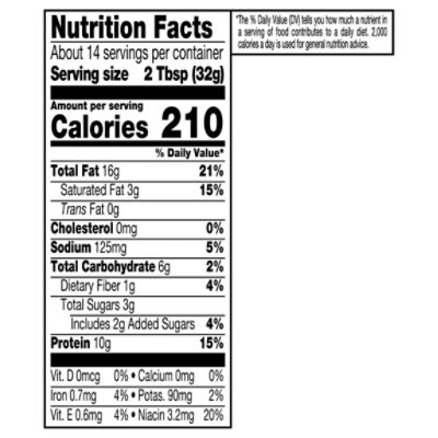 Skippy Chunky Peanut Butter Blended With Plant Protein 16oz Plastic Jar - 16 OZ - Image 3