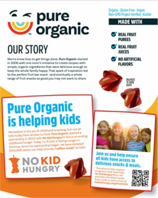 Pure Organic Bites Peach Mango 8ct - 5.6OZ - Image 5