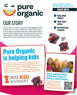 Pure Organic Bites Blueberry Raspberry 8ct - 5.6OZ - Image 5