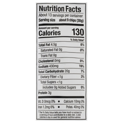 Pretzelized Snacks Chips Prtzl Pita Sea - 14 OZ - Image 3