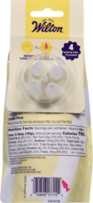 Wltn White Icing Pouch W Tip - 7.5 OZ - Image 5