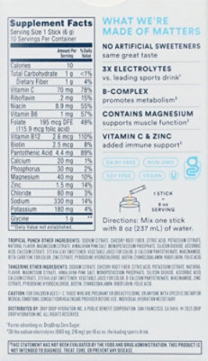 Drip Drop Zero Sugar Plus Tropical Punch Tangerine - 10 CT - Image 4