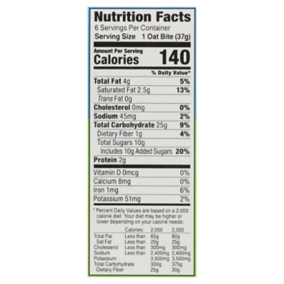 Bobos Oat Bars Bites Stuffd Apple Pie 7.8oz - 7.8 OZ - Image 3