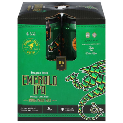 New Holland Dragon's Milk Emerald Ipa In Cans - 4-16 FZ - Image 2