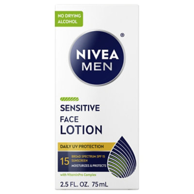 Nivea Sensitive Moisturizer Spf 15 - 2.5 fl oz - Image 1