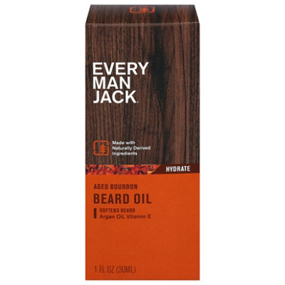 Emj Aged Bourbon Beard Oil - 1 fl oz - Image 1
