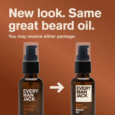 Every Man Jack Aged Bourbon Beard Oil - 1 Fl. Oz. - Image 2