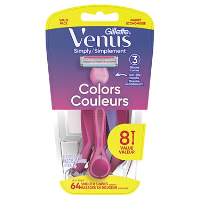 Venus Simply3 Women's Disposable Razors - 8 ct - Image 7