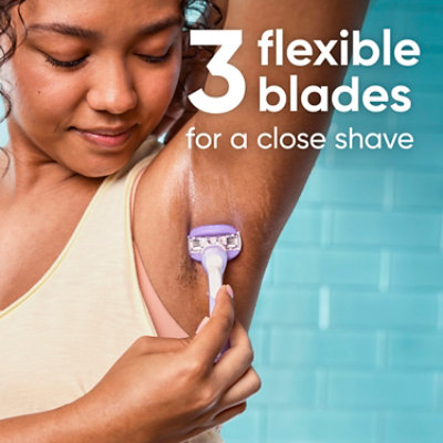 Venus Comfort Glide Vitamin E Disposable Razor - 2 ct - Image 6