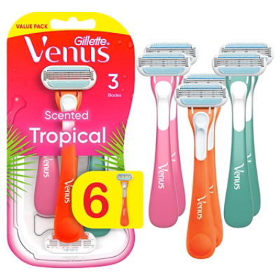 Venus Tropical Disposables - 6 ct - Image 1