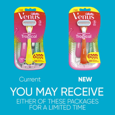 Venus Tropical Disposables - 6 ct - Image 2