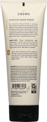 Cremo Mens Shave Cream Sensitive - 6 OZ - Image 4