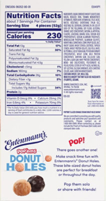Entenmanns Popems Orange Cream Donut Holes - 13 OZ - Image 1