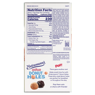 Entenmanns Popems Orange Cream Donut Holes - 13 OZ - Image 5