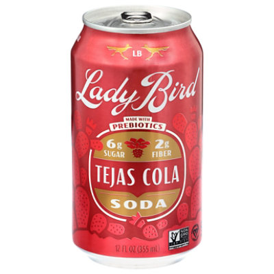 Lady Bird Soda Tejas Cola - 12 FZ - Image 2
