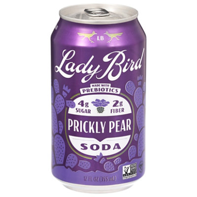 Lady Bird Soda Cactus Pear - 12 FZ - Image 1