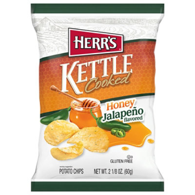 Herrs Kettle Honey Jalapeno Potato Chips 2.125oz - 2.125OZ - Image 1