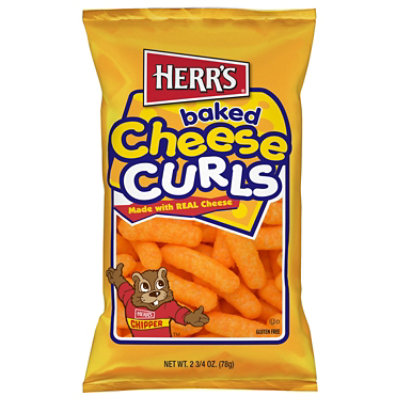 Herrs Baked Cheese Curls 2.75oz - 2.75 OZ - Image 2