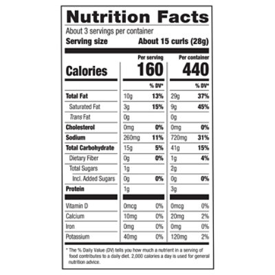 Herrs Baked Cheese Curls 2.75oz - 2.75 OZ - Image 3