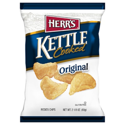 Herr's Kettle Original Potato Chips 2.125oz - 2.125OZ - Image 2