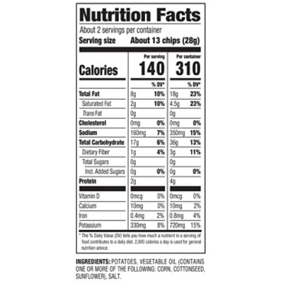 Herr's Kettle Original Potato Chips 2.125oz - 2.125OZ - Image 4
