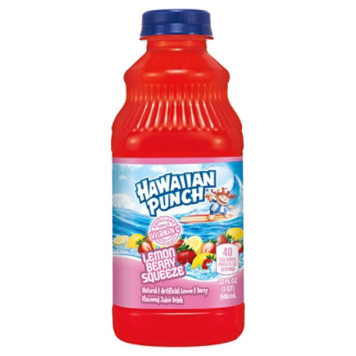 Hawaiian Punch Lemon Berry - 32.00 OZ - Image 1