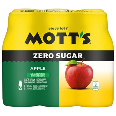 Motts Z Sugar Apple Juice 6pk - 6-8 FZ - Image 2