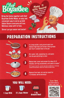 Chef Boyardee Beef Pasta Skillet Meal, 5.6 Oz - 5.6 OZ - Image 5