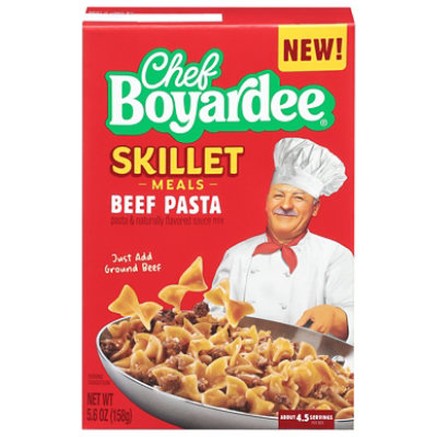 Chef Boyardee Beef Pasta Skillet Meal, 5.6 Oz - 5.6 OZ - Image 1