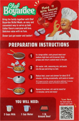 Chef Boyardee Cheeseburger Macaroni Skillet Meal, 5.8 Oz - 5.8 OZ - Image 5