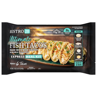 Bistro 28 Grilled Fish Taco Kit - 17 OZ - Image 2