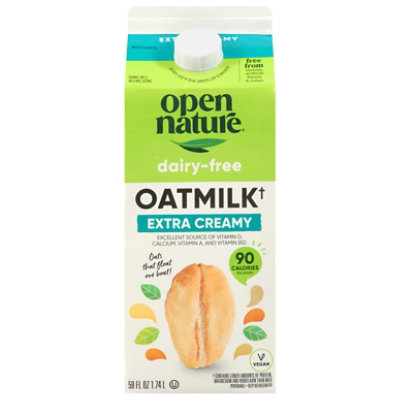 Open Nature Oatmilk Extra Creamy 59 Fz - 59 FZ - Image 2