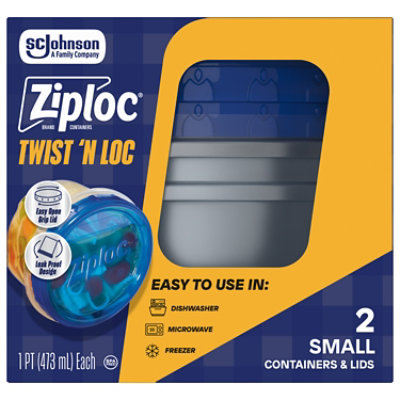 Ziploc Containers Twist N Lock Small 2cp - 2 CT - Image 2