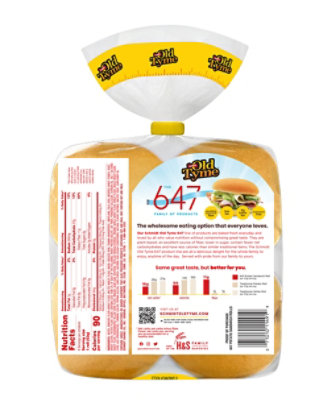 Old Tyme 647 Potato Sandwich Rolls - 14 OZ - Image 5