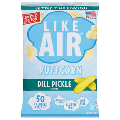 Like Air Nrs Puffcorn Dill Pickle - 4 OZ - Image 2