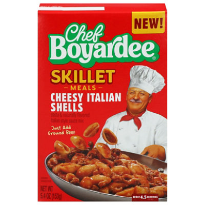 Chef Boyardee Cheesy Italian Shells Skillet Meal - 5.4 OZ - Image 1